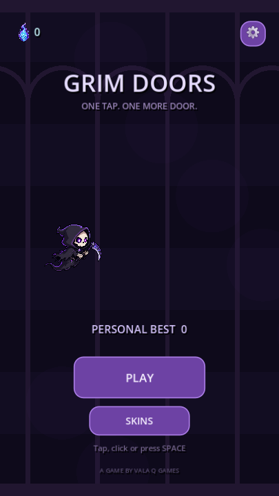 Grim Doors main menu